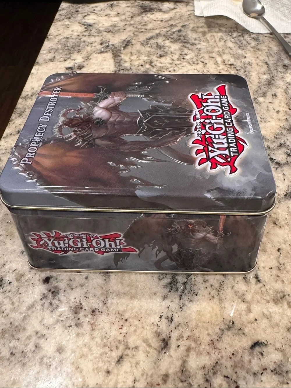 Yu-Gi-Oh! Cards & Prophecy Destroyer Collectible Tin - Black/Brown
